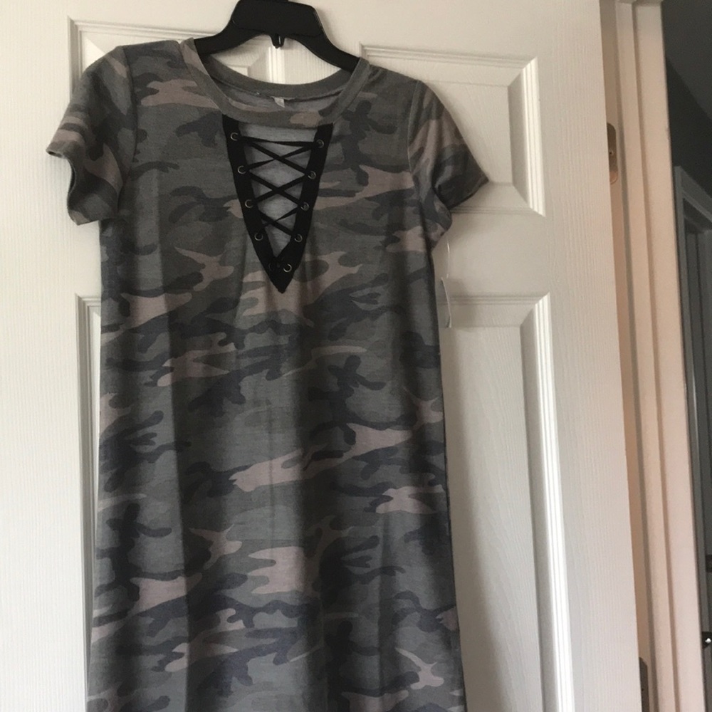 Charlotte Russe Camo Dress